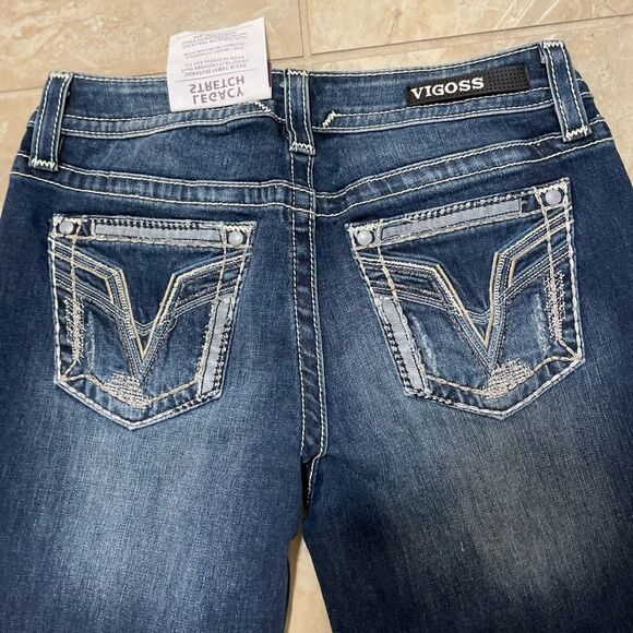 New with tag Vigoss Heritage Capri jeans suze2/L25 - Picture 8 of 11